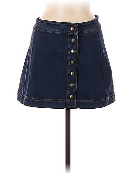 Free People Denim Skirt (view 1)