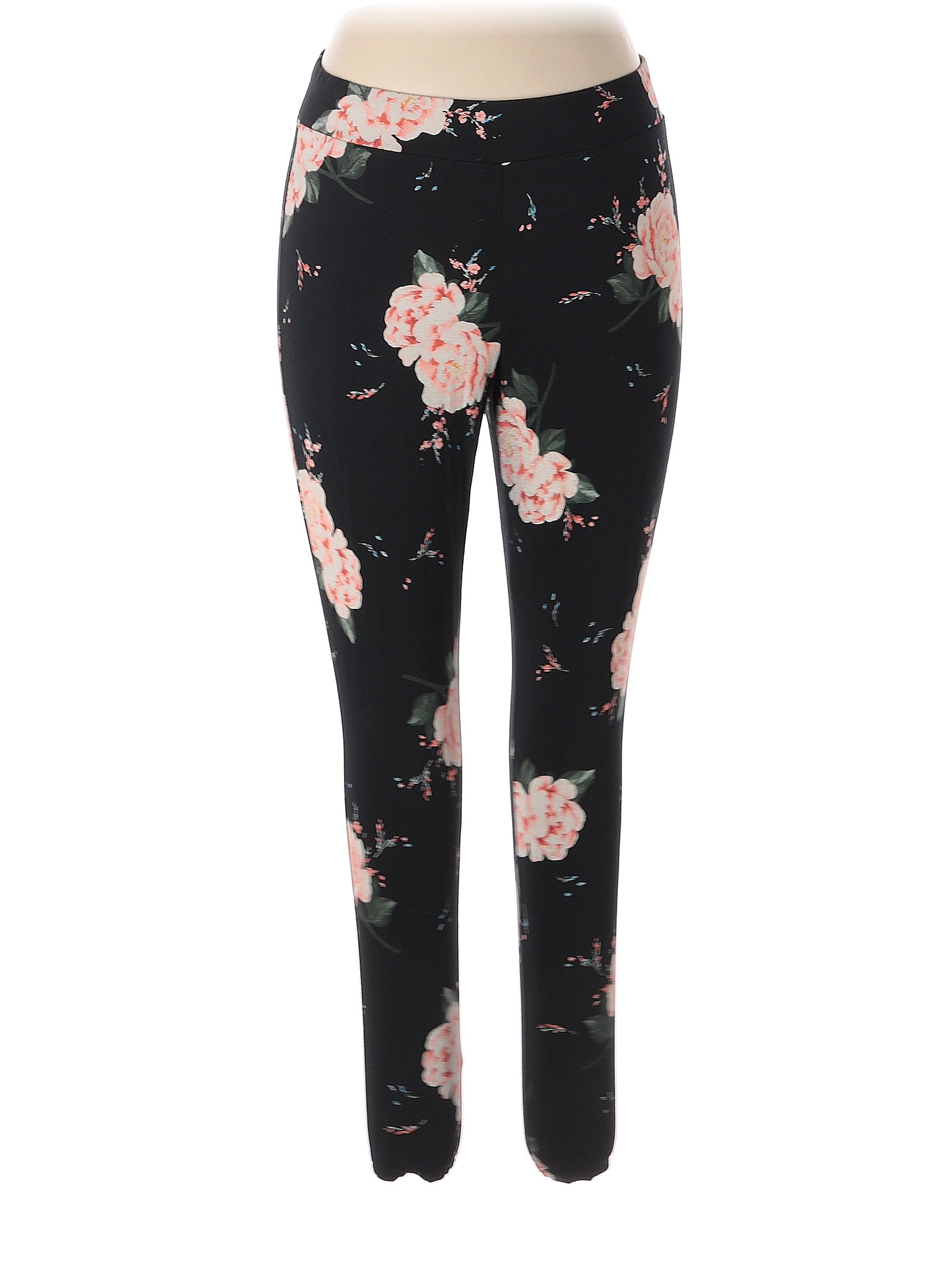 Torrid Floral Black Yoga Pants Size 2X Plus (2) (Plus) - 52% off | ThredUp