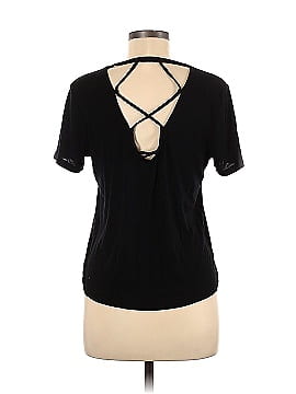 Express One Eleven Short Sleeve Blouse (view 2)