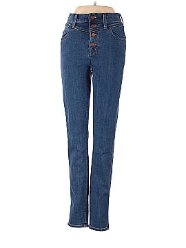 Madewell Tall 10" High-Rise Roadtripper Jeans in Eversall Wash: Button-Front Yoke Edition (view 1)