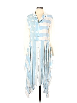 Tommy Hilfiger Striped Star Printed Shirt Dress (view 1)