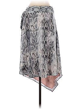 Krisa Snake Print Wrap Skirt (view 2)
