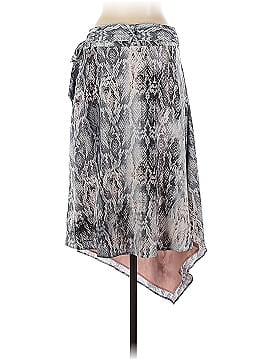Krisa Snake Print Wrap Skirt (view 2)