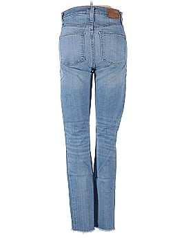 Madewell 9" High-Rise Skinny Jeans in Ontario Wash: Distressed-Hem Edition (view 2)