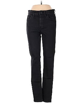 Madewell 9" High-Rise Skinny Jeans: Coated Edition (view 1)