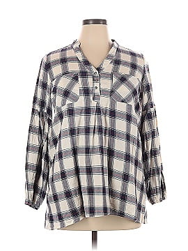 Suzanne Betro Long Sleeve Button-Down Shirt (view 1)