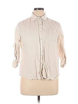 Harve Benard 3/4 Sleeve Button-Down Shirt (view 1)
