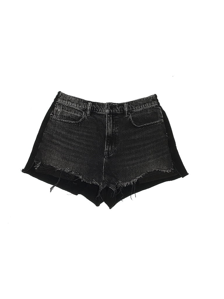Denim x Alexander Wang 100% Cotton Black Denim Shorts 29 Waist - photo 1