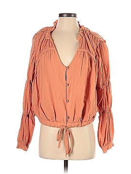 Love, Whit by Whitney Port Long Sleeve Button-Down Shirt (view 1)