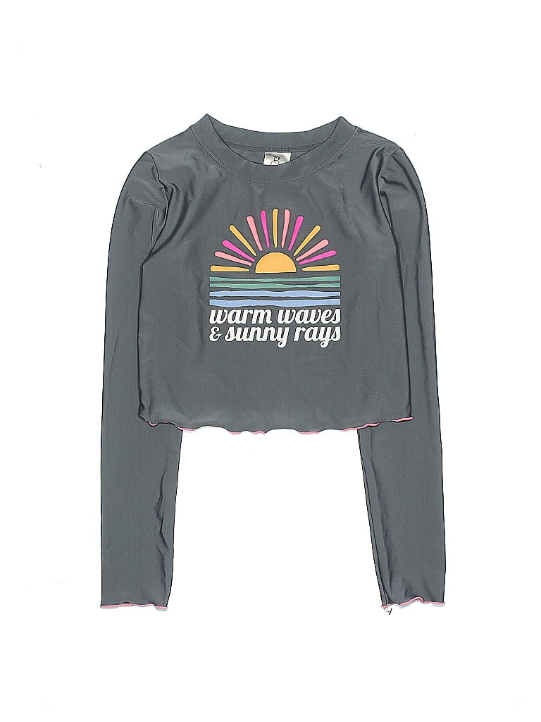 Art Class Gray Rash Guard Size L (Youth) - 45% off | thredUP