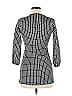 Aqua Checkered-gingham Houndstooth Argyle Grid Plaid Tweed Black Casual Dress Size M - photo 2