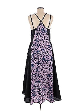 Koché Purple Leopard Printed Dress (view 2)