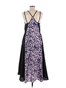 Koché Purple Leopard Printed Dress (view 2)