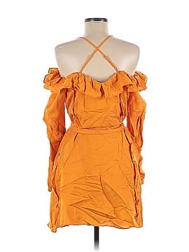 Marissa Webb Collective Orange Cold Shoulder Dress (view 2)