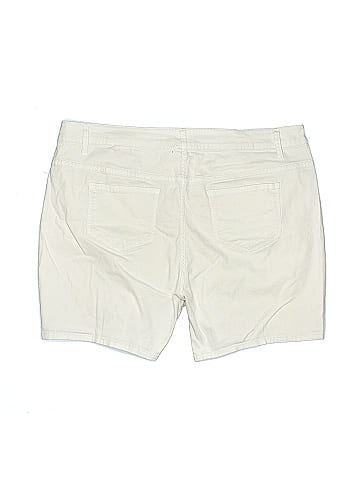 Faded glory hot sale white shorts