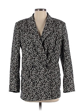 The Kooples Leopard Double Breasted Blazer (view 1)