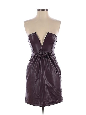 ASHLEY PARK x RTR Voila Vegan Leather Dress (view 1)