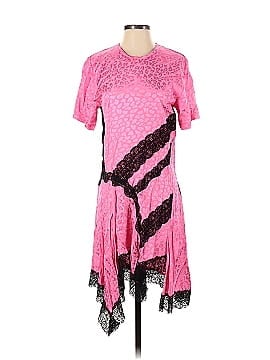 Koché Pink Leopard Tee Dress (view 1)