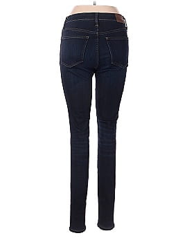 Madewell Tall 9" Mid-Rise Skinny Jeans in Larkspur Wash: TENCEL&trade; Denim Edition (view 2)