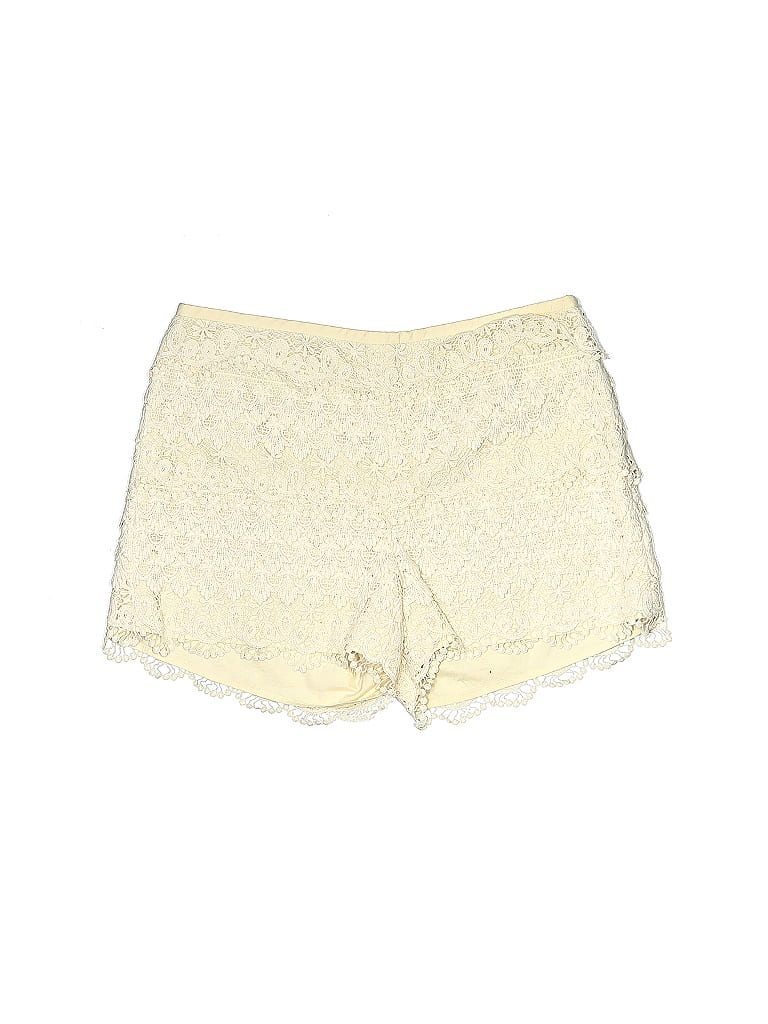 J. McLaughlin 100 Cotton Ivory Shorts Size 8 86 off ThredUp