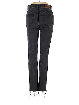 Madewell 9" Mid-Rise Skinny Jeans in Black Sea (view 2)