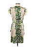Nanette Lepore 100% Silk Multi Color Green Casual Dress Size 2 - photo 2
