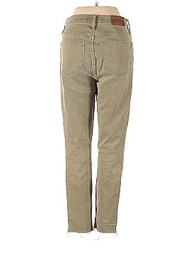 Madewell 9" High-Rise Skinny Jeans: Raw-Hem Garment-Dyed Edition (view 2)