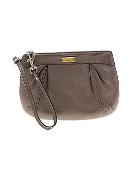 Coach Factory Leather Wristlet (view 1)