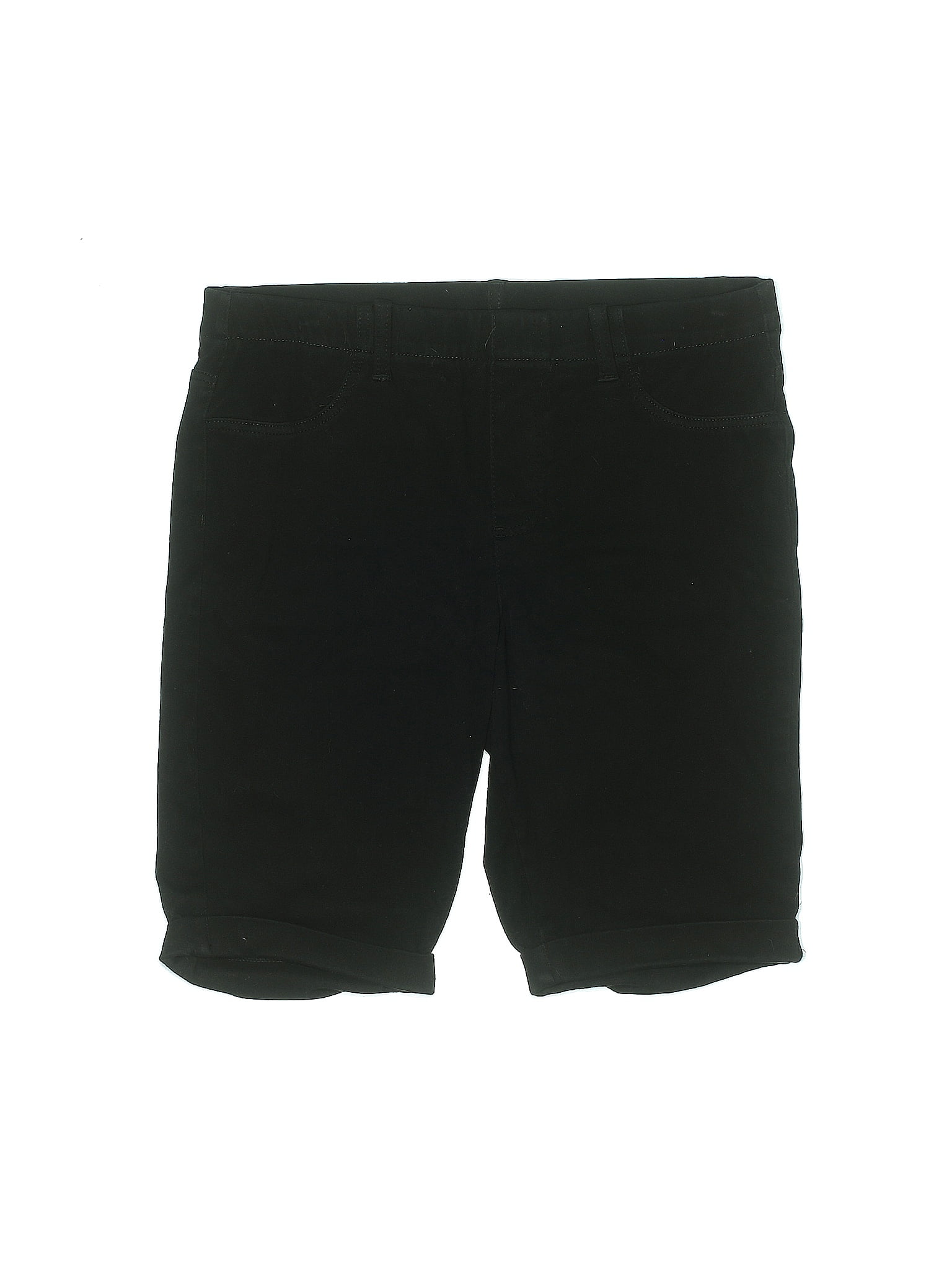 Serra Solid Black Shorts Size L - 46% off | thredUP