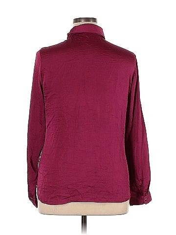 Sharagano Long Sleeve Blouse (view 2)