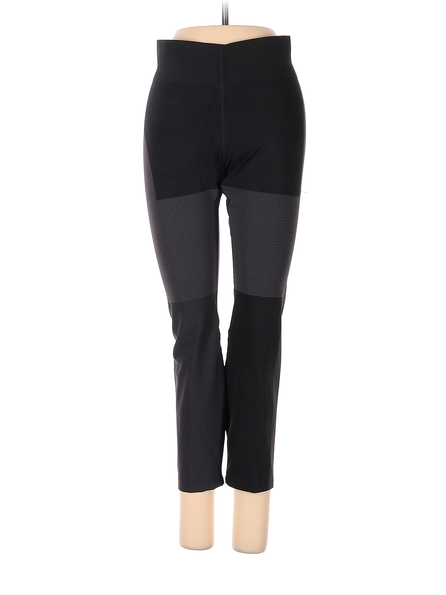 Nike Black Gray Active Pants Size S 56 off thredUP