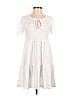 J.Crew 100% Cotton White Casual Dress Size XXS - photo 1
