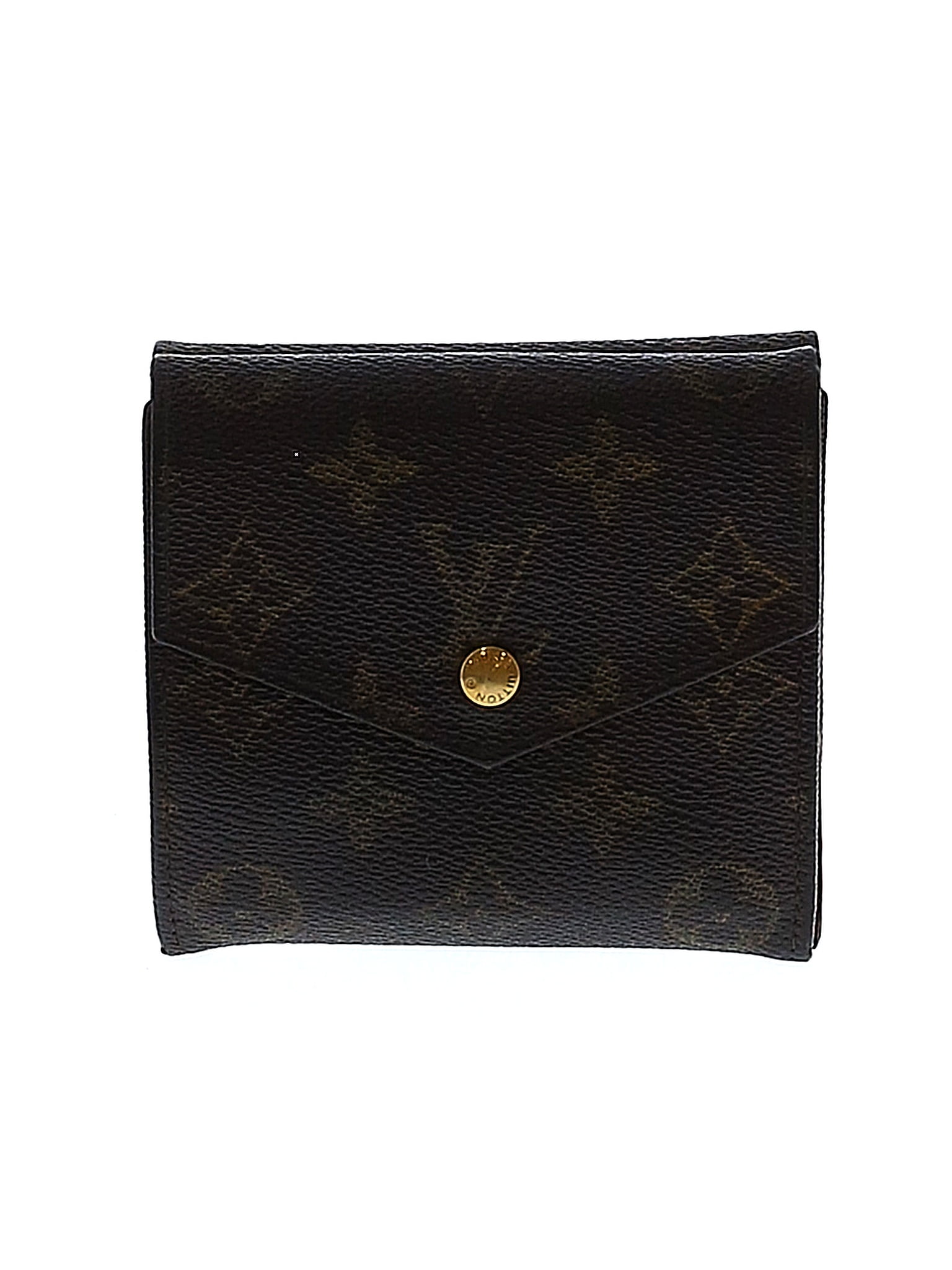 LOUIS VUITTON Credit Wallet Pre Loved Monogram Canvas Porte Yen 3 Cart