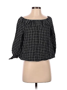 Madewell Plaid Off-the-Shoulder Top (view 1)