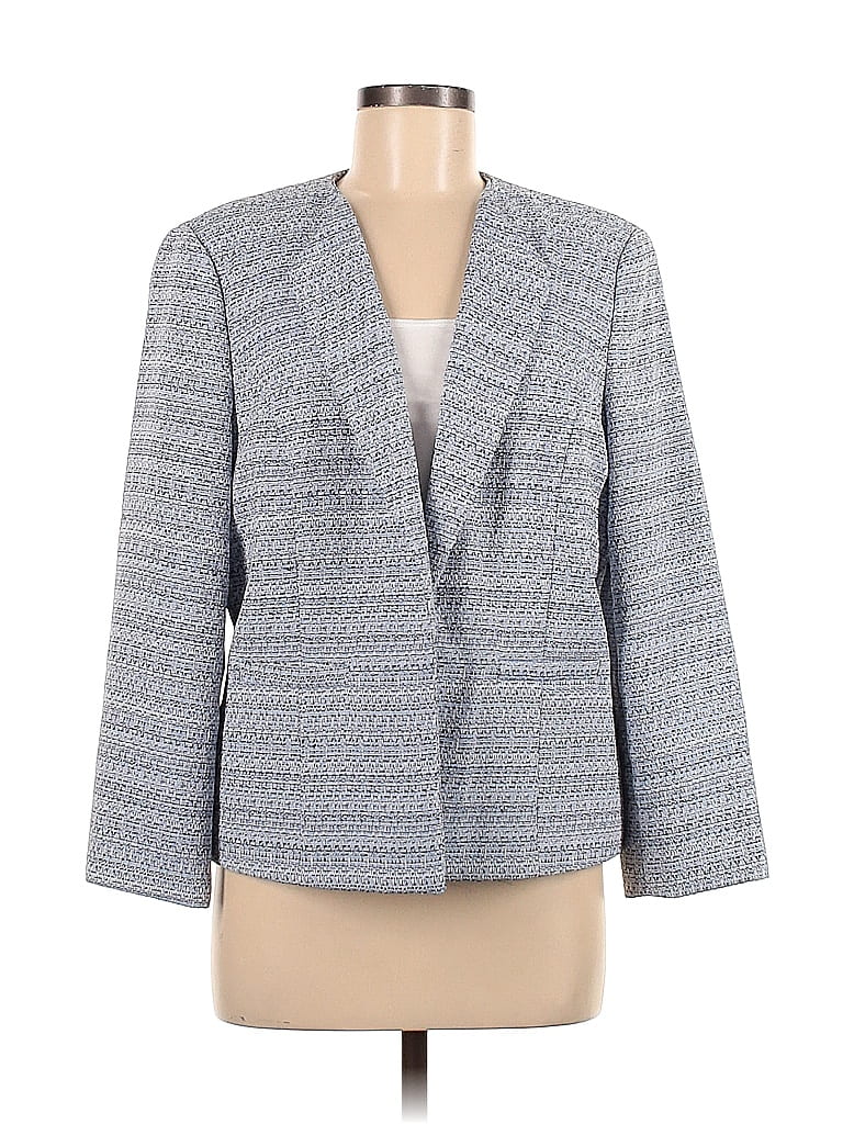 Kasper Blue Blazer Size 12 78 off ThredUp