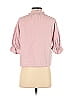 TeXTURE & THREAD Madewell Pink Short Sleeve Blouse Size XXS - photo 2