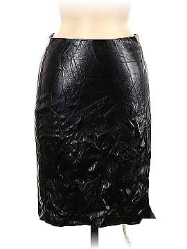 Reformation Faux Leather Skirt (view 1)