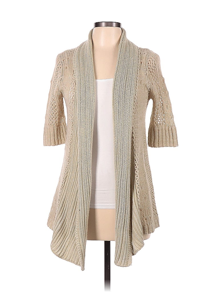 Tan hotsell colored cardigan