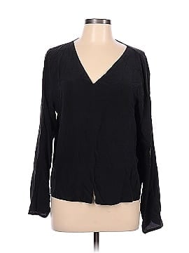 Sourcery Long Sleeve Silk Top (view 1)