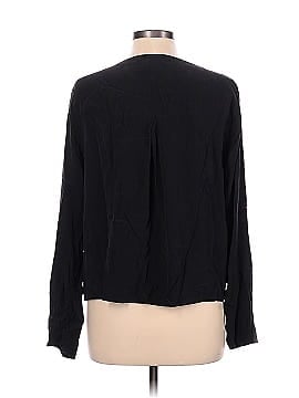 Sourcery Long Sleeve Silk Top (view 2)