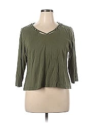 Karen Scott 3/4 Sleeve Top