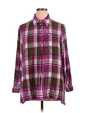 Lane Bryant Long Sleeve Blouse (view 1)