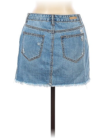 True Craft Denim Skirt (view 2)