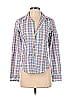 Frank & Eileen 100% Cotton Plaid Multi Color Purple Long Sleeve Button-Down Shirt Size XS - photo 1