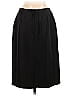 Albert Nipon 100% Silk Solid Black Silk Skirt Size 10 - photo 2