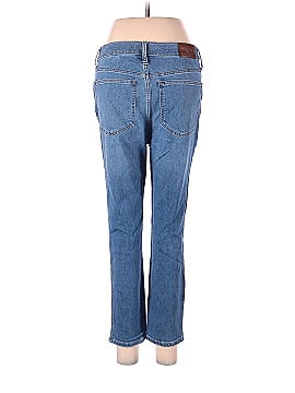Madewell Petite 10" High-Rise Skinny Crop Jeans in Welling Wash: Summerweight Edition (view 2)