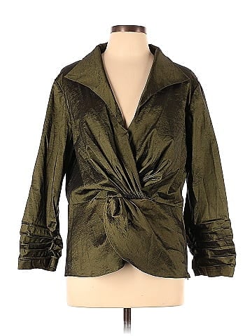 Fleur de Lis Long Sleeve Blouse (view 1)