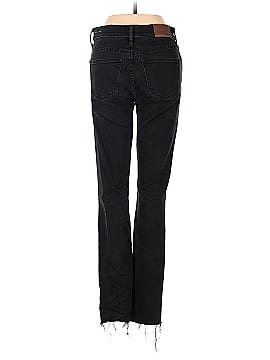 Madewell Tall 9" High-Rise Skinny Jeans in Black Sea (view 2)