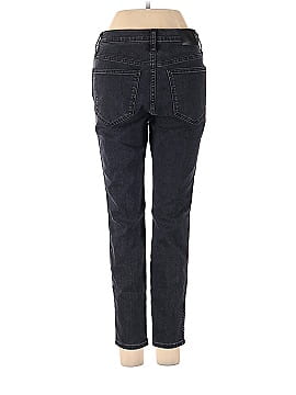 Madewell Petite 10" High-Rise Skinny Jeans in Robert Wash: Button-Front Edition (view 2)