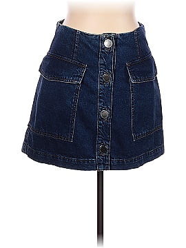 Topshop Denim Skirt (view 1)